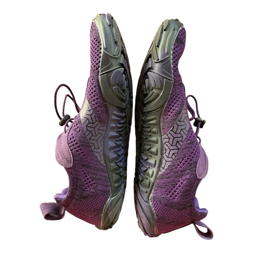 Sports brand purple sneakers